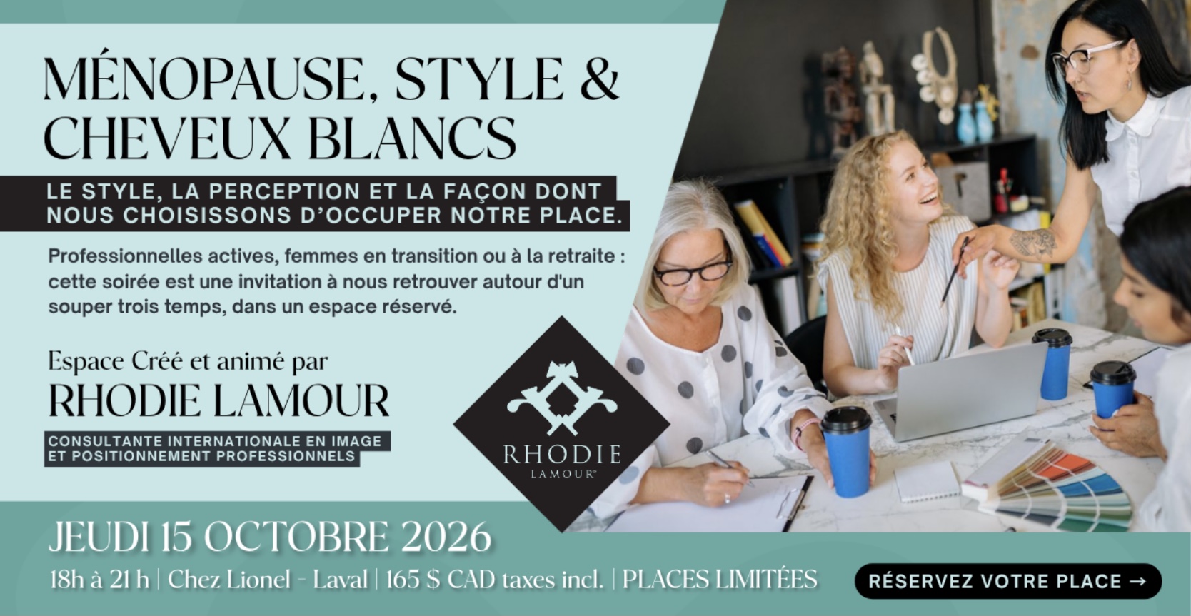 Menopause, Style & Grey Hair — event