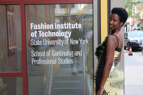 Rhodie Lamour au Fashion Institute of Technology of New York